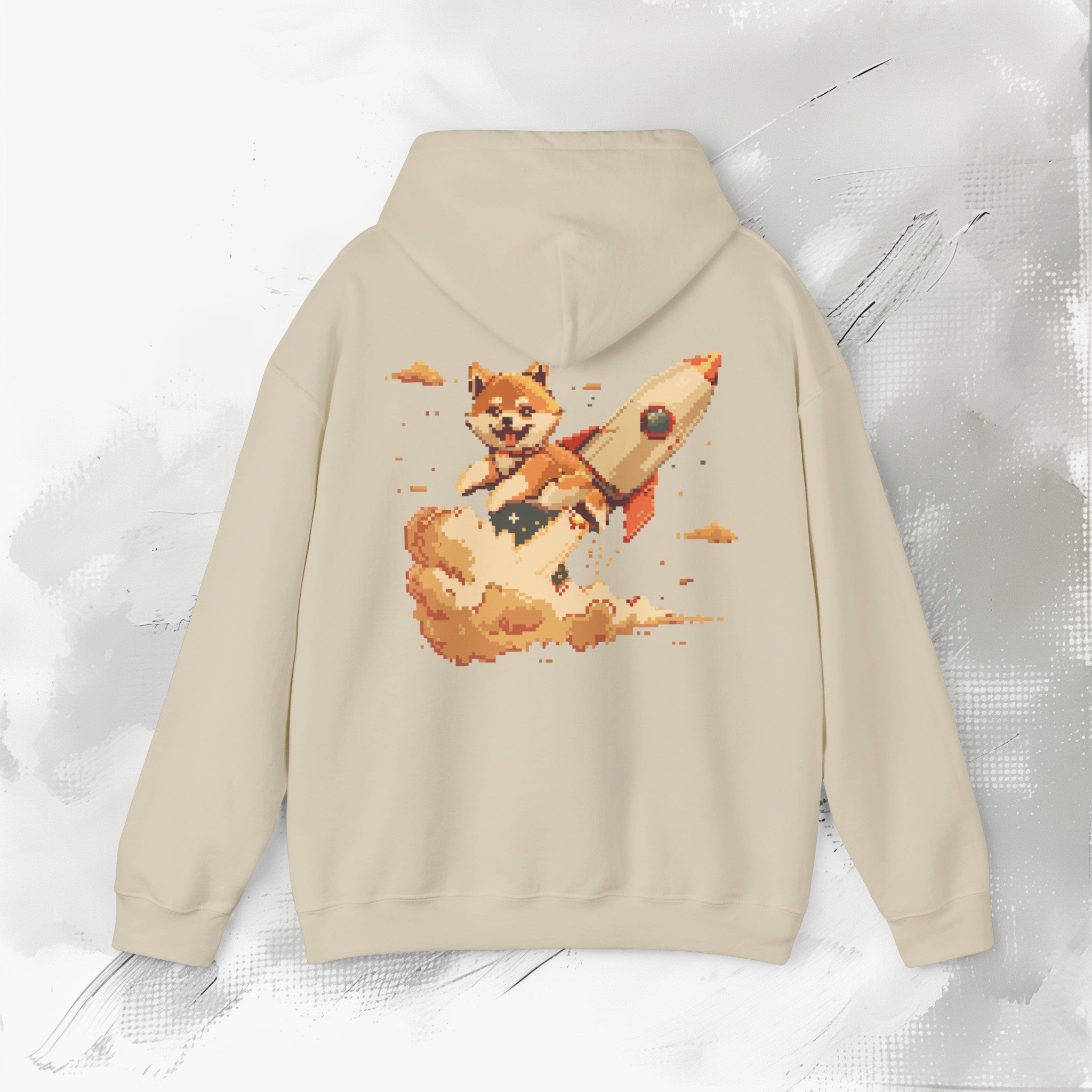 Shiba buy Inu Print Pattern Hoodie New